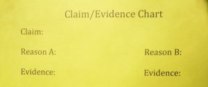 claim evidence