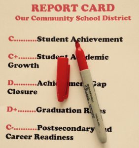 report card